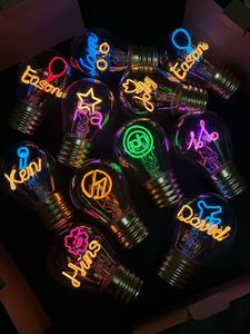 Lámpara Nocturna Infantil Stellight 3D, Regalo <span class=keywords><strong>de</strong></span> Navidad, Bombilla <span class=keywords><strong>de</strong></span> Vidrio Edison A68 <span class=keywords><strong>con</strong></span> Diseño <span class=keywords><strong>de</strong></span> Dibujos Animados, LED, Recargable por USB, Control <span class=keywords><strong>de</strong></span> Botones, Colorida y Divertida - Product Image 6