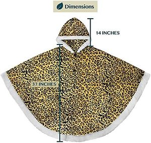 Super doux et confortable, en flanelle pelucheuse, en <span class=keywords><strong>polaire</strong></span> sherpa, tricoté, <span class=keywords><strong>capuche</strong></span> d'hiver, léopard, vêtement pour <span class=keywords><strong>femme</strong></span>, poncho portable, cape, couverture - Product Image 4