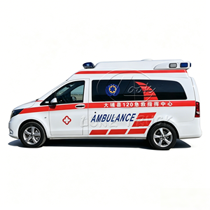 Ambulance de secours d'urgence Mercedes Vito 4x4 4x2, véhicule de transport médical - Product Image 1