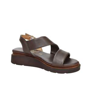 Ariel Women's Low Sandal Brown 39 <b>Flat</b> Heel 4 Cm - Product Image 2