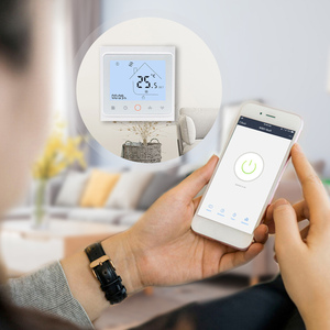 Google Thông Minh Wifi Nhiệt Cho Nhà Điều Khiển Bằng Giọng Nói Tổ Hình Với Sưởi Ấm Underfloor Cho Khách Sạn Vòng Phần Cho Sưởi Ấm Sàn - Product Image 5