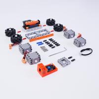 Kit éducatif STEM de programmation Python Weeemake BBC micro:bit v2, ensemble de voiture Mecanum micro:bit pour carte micro:bit / mPython