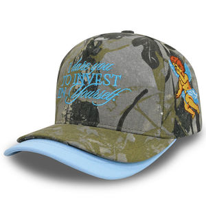 Gorra de Béisbol Bordada de Doble Visera (Estilo Color-Block) - Gorras con Logotipo Personalizado: un Accesorio de Moda para Exteriores - Product Image 2
