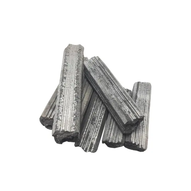 Suministro de briquetas de carbón de bambú 100% carbón de barbacoa natural puro