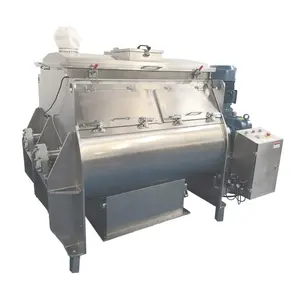 Có thể điều chỉnh tốc độ công nghiệp ngang thực phẩm gia vị bột đôi trục mái chèo Mixer