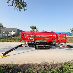 Off Road sürüş paletli paletli eklemli vinç hava asansörü kiraz toplayıcı tarım ve satılık inşaat - Product Image 5