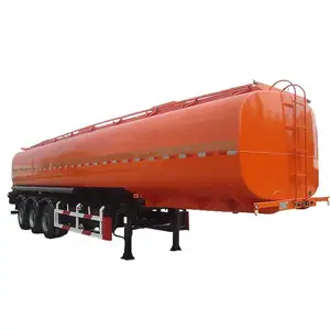 車両マスター炭素鋼液体ディーゼル油貯蔵タンク輸送ドローバータンカートラック45cbm燃料タンクセミトレーラー