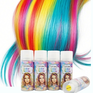 Spray de tinte para el cabello desechable Multicolor con purpurina vibrante de larga duración, fácil de limpiar, alto <span class=keywords><strong>brillo</strong></span> para decoraciones de eventos de fiesta, maquillaje - Product Image 2
