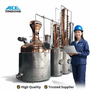 Máquina de Whisky y Ginebra Ace 500L con Columna de Reflujo, Dispositivo Multiusos para Producción y Destilación de Alcohol - Product Image 1