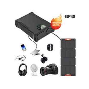 ZLWM 30W 18W 38400mAh 142.8Wh แผงโซลาร์เซลล์ ที่จุดบุหรี่ กลางแจ้ง มินิพาวเวอร์สเตชั่นแบบพกพาสำหรับการเดินทางแคมป์ปิ้งสำรอง - Product Image 1