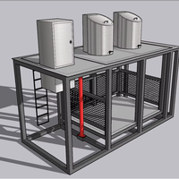 Système automatique de tri et de collecte des déchets enterré pour station de traitement des ordures