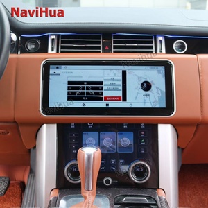 Lecteurs DVD de voiture Navihua, autoradio Android avec panneau de commande de climatisation, mise à niveau du climatiseur pour Land Range Rover L322 V8 2002-2012 - Product Image 4