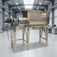 Mélangeur à ruban horizontal entièrement automatique nouvelle génération pour poudres sèches / Machine de mélange pour poudres sèches et plastiques