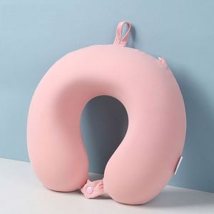Cooling Ice Silk U-shaped <b>Pillow</b> Travel Portable Collapsible <b>Neck</b> <b>Pillow</b> Memory Foam Airplane <b>Pillow</b> Nap <b>Neck</b> <b>Pillow</b> Wholesale - Product Image 1