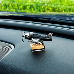 Diffuseur d'air frais pour voiture modèle avion solaire, longue durée, hélice rotative, sortie d'air, diffuseur d'arômes, ornement - Product Image 5