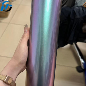 Autocollant de film d'emballage de voiture PET <span class=keywords><strong>Muse</strong></span> vert orange violet décalcomanies de réglage vinyle adhésif pour couverture de voiture et de moto - Product Image 2