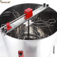 BEESTAR 6 cadres manuel réversible radial abeille miel Machine de traitement extraction Spinner utilisé miel équipement d'élevage