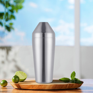<span class=keywords><strong>Shaker</strong></span> à cocktails en acier inoxydable personnalisé avec logo, couleur argent, mélangeur de boissons, fabrication en usine - Product Image 5