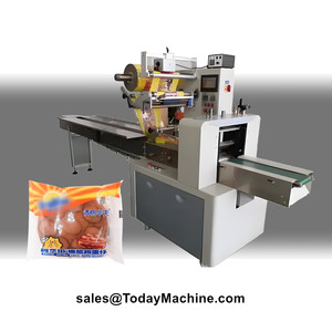 Máquina de Envasado Horizontal de Flujo Continuo <span class=keywords><strong>para</strong></span> Pan Largo, Pizza, Tostadas y Croissants - Product Image 2