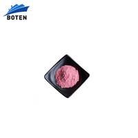 Poudre de fleur de cerisier rose biologique de qualité alimentaire pure, superaliment