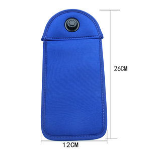 Custom School Library Neoprene Pocket signal Blocking Faraday Cell Phone <strong>Bag</strong> Universal Lockable Mobile Phone Pouch - Product Image 4