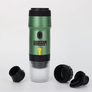 New Style Electric 3 in 1 Portable Espresso Machine 60ml DC <b>Cable</b> Rechargeable 7500mAh <b>Battery</b> Factory OEM for Home Use - Product Image 1