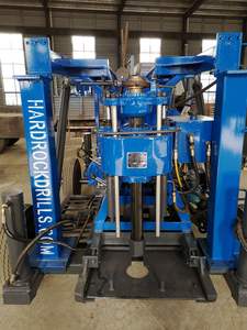 Foreuse rotative montée sur remorque, entraînée par un moteur diesel haute performance, pour puits d'eau, forage DTH, carottage de 230 m, forage de roche dure par air - Product Image 3