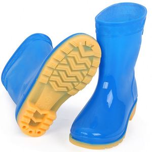 Botas de lluvia con diseño de moda para mujer y hombre, botines coloridos antideslizantes - Product Image 6