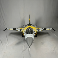 Nouveau pour FMS Hobby 6CH 2.4G EDC 64mm F16 Fighting Falcon Jet de combat RC PNP 40A ESC Moteur sans balais EPO 2.4G 6CH Télécommande