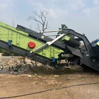Concassage et criblage mobiles de qualité supérieure en Chine concasseur mobile Mestar utilisé PT-300CS de contre-attaque concasseur économie d'énergie en stock