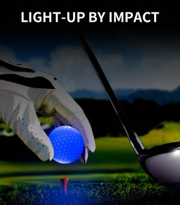 <strong>Golf</strong> <strong>Ball</strong>| Durable Two-Piece Rubber Luminous LED <strong>Golf</strong> <strong>Ball</strong>| 332 Dimples High Elasticity <strong>Golf</strong> <strong>Ball</strong> for Night OEM Customizable - Product Image 5