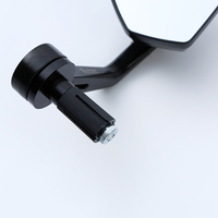 Rétroviseur de scooter électrique pivotant, tout en aluminium, pour guidon