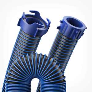 Kit de tuyau d'évacuation pour <span class=keywords><strong>camping</strong></span>-<span class=keywords><strong>car</strong></span> de 10 pieds, tuyau de <span class=keywords><strong>vidange</strong></span> robuste pour <span class=keywords><strong>camping</strong></span>-<span class=keywords><strong>car</strong></span> avec raccords pivotants anti-fuite, 90 °   Adaptateur coudé transparent 4-en-1 - Product Image 6