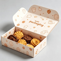 Cajas de Embalaje Individuales de Papel Biodegradable con Forma Personalizada, Caja de Cartón para Regalos, Pasteles y Cupcakes