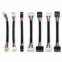 Kabel Pigtail Konektor Multi Pin Kustom OEM Perakitan Kabel Lead Jantan Betina 2P 3P 4P 6P 8P untuk Peralatan Elektronik PCB