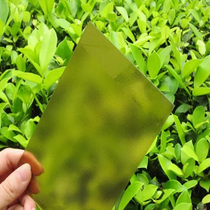 Hiện đại 4ft x 8ft cà phê Matte Tint trà đen mờ Polycarbonate tấm nhựa 2mm 3mm 4mm kích thước cho ứng dụng ngoài trời - Product Image 1