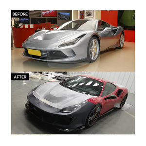 Ferrari <span class=keywords><strong>488</strong></span> GTB Upgrade <span class=keywords><strong>Spider</strong></span> con buen <span class=keywords><strong>precio</strong></span> Pista Body Kit Parachoques delantero Capó Parachoques trasero Faldón lateral Alerón Respiraderos - Product Image 2