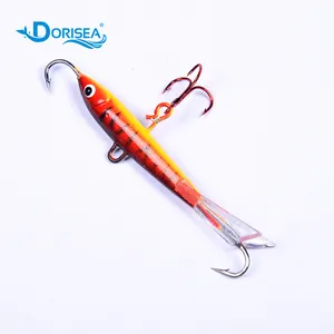 DORISEA 83mm 18g Glace Jig Plomb Verticale Appâts De Pêche Leurre