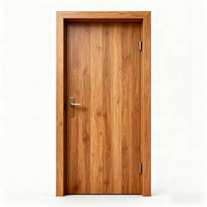 Porte en bois ignifugée 30 minutes, résidentielle et intérieure, durable, insonorisée, écologique, certifiée UL, fabrication ODM/OEM depuis 36 ans - Product Image 2