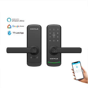 <span class=keywords><strong>Tuya</strong></span> – serrure de porte intelligente, étanche, Wifi, empreinte digitale, pour la maison - Product Image 2