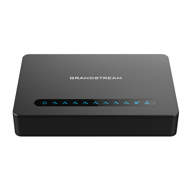 Grandstream HT818 Analog 8-Port FXS VoIP Gateway Gigabit NAT Router POE Wi-Fi GSM TLS/SIPS/HTTPS IP Phone Systems