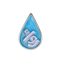 Personnalisable meilleure qualité Islande crème glacée en forme de tricolore émail enfants aimant broche emblème étiquette épinglette badge ensemble