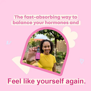 Supplément d'extrait de plantes Gouttes liquides Boisson Femmes Ashwagandha Hormones Multivitamines Supplément d'équilibre - Product Image 5