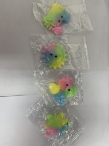 Juguetes Antiestrés de Animales Miniatura de Arcoíris, Juguetes Blandos de TPR para Apretar, para Máquinas Expendedoras - Product Image 5