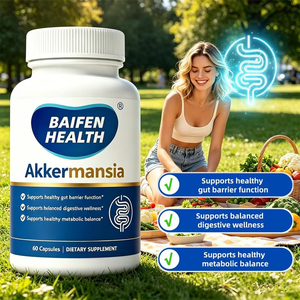 Cápsulas Probióticas de Akkermansia de Marca Privada OEM/ODM, Quemador de Grasa Nocturno, Ayuda para Dormir, Control del Apetito, Metabolismo y Estrés - Product Image 1