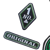 Rock MC Moto Patch Knight Club Fer Broderie Ensemble Complet de Patch Vêtements, Vestes et Gilets Décoratifs