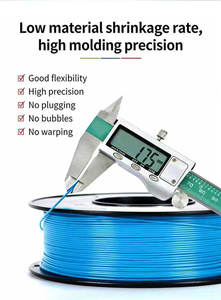 เส้นใย PETG อายุการเก็บรักษายาวนานสำหรับงานก่อสร้าง สูตรป้องกันความชื้นพิเศษ พิมพ์ได้เรียบเนียน จัดเก็บง่าย ไม่เกิดฟองอากาศ - Product Image 2