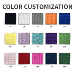 <span class=keywords><strong>Serviette</strong></span> de golf gaufrée personnalisée avec logo, haute qualité, pour usage sportif, faible MOQ, nouvelle collection 2026, en tissu léger et doux - Product Image 4