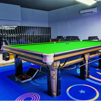 Table de snooker de marque Star 12 pieds entreprise d'approvisionnement direct élégante et durable de style russe