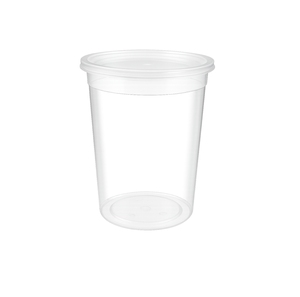 Premium <b>Clear</b> PP Disposable Food <b>Containers</b> with Secure Lids Leakproof Deli Cups for Takeout, Catering, and <b>Storage</b> - Product Image 4